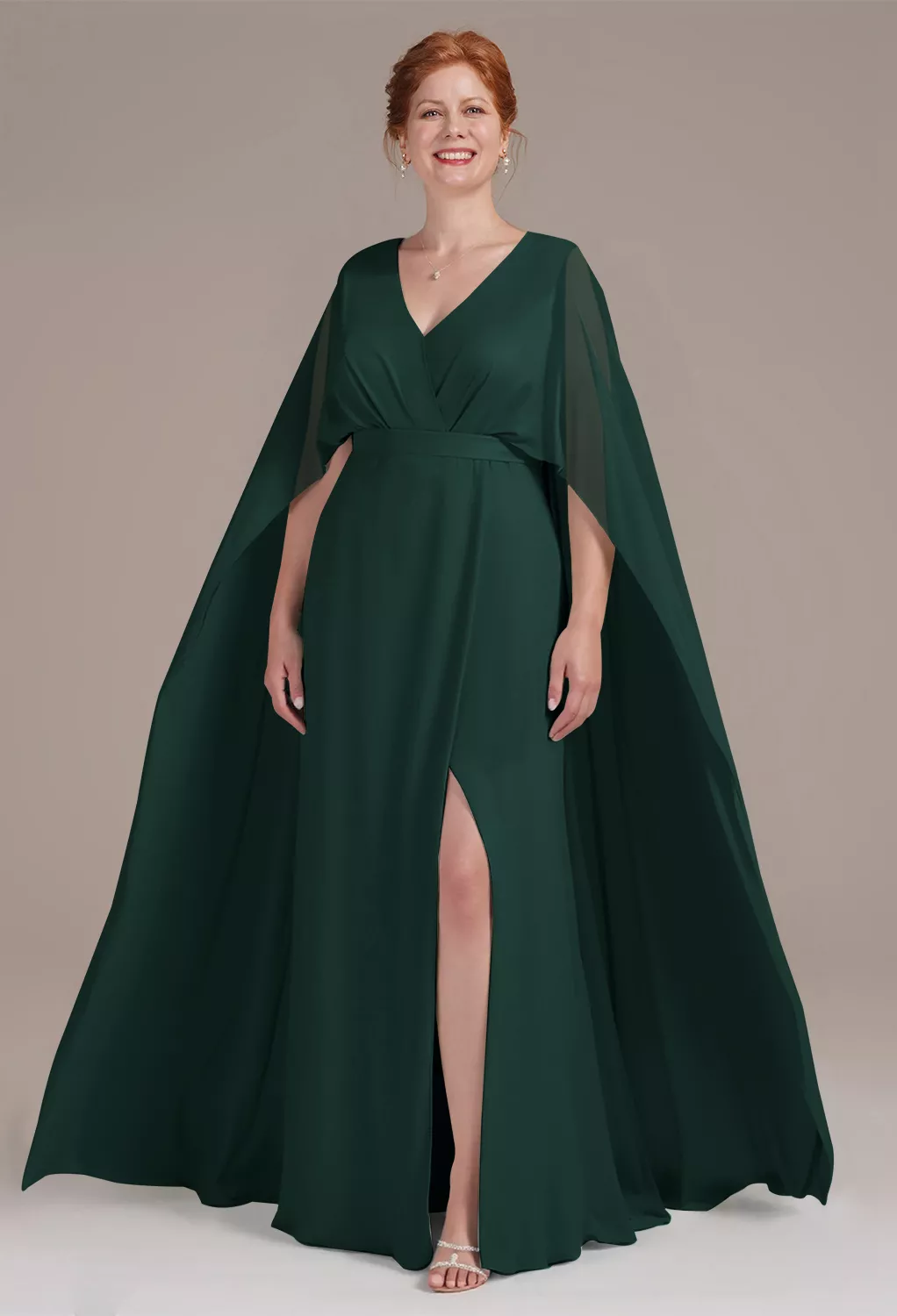 AW Marwa Dark Emerald  Mother of the Bride Dresses