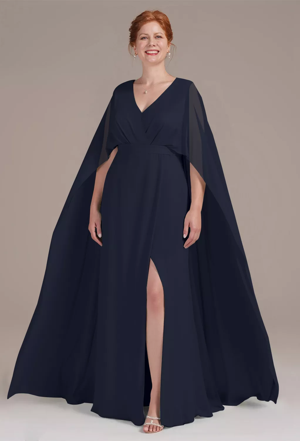 AW Marwa Dark Navy  Mother of the Bride Dresses