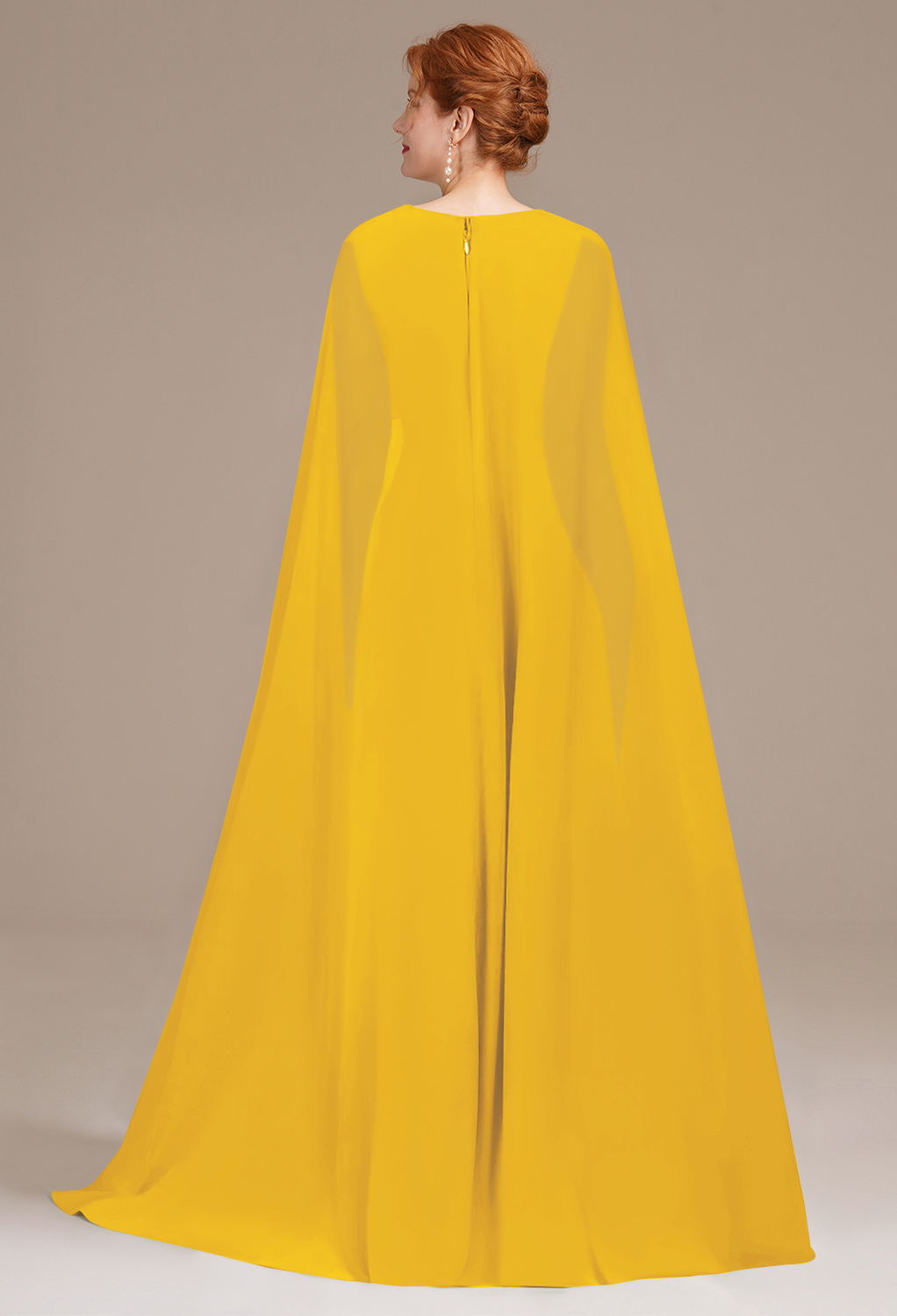 AW Marwa Mustard Yellow  Mother of the Bride Dresses