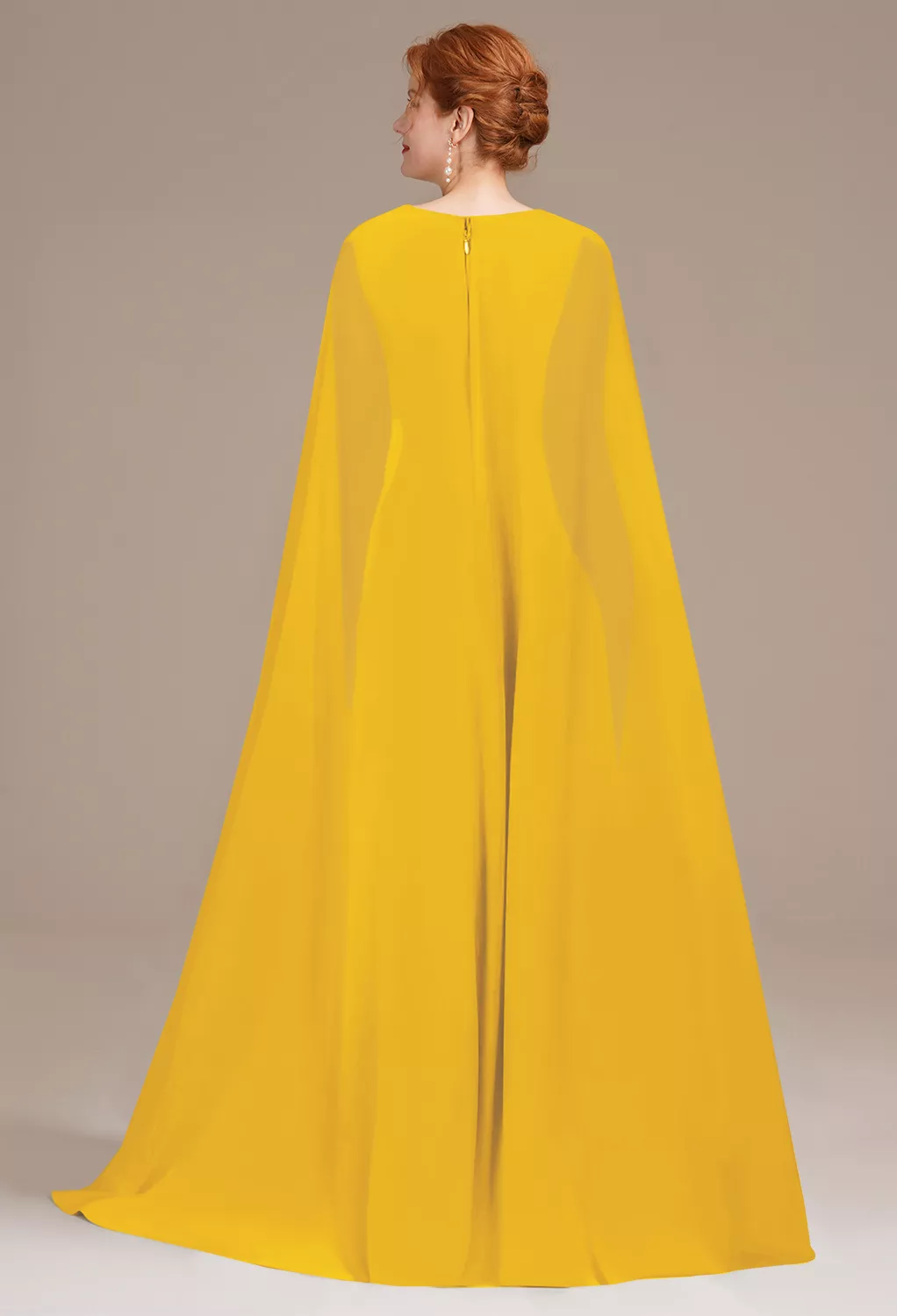 AW Marwa Mustard Yellow  Mother of the Bride Dresses