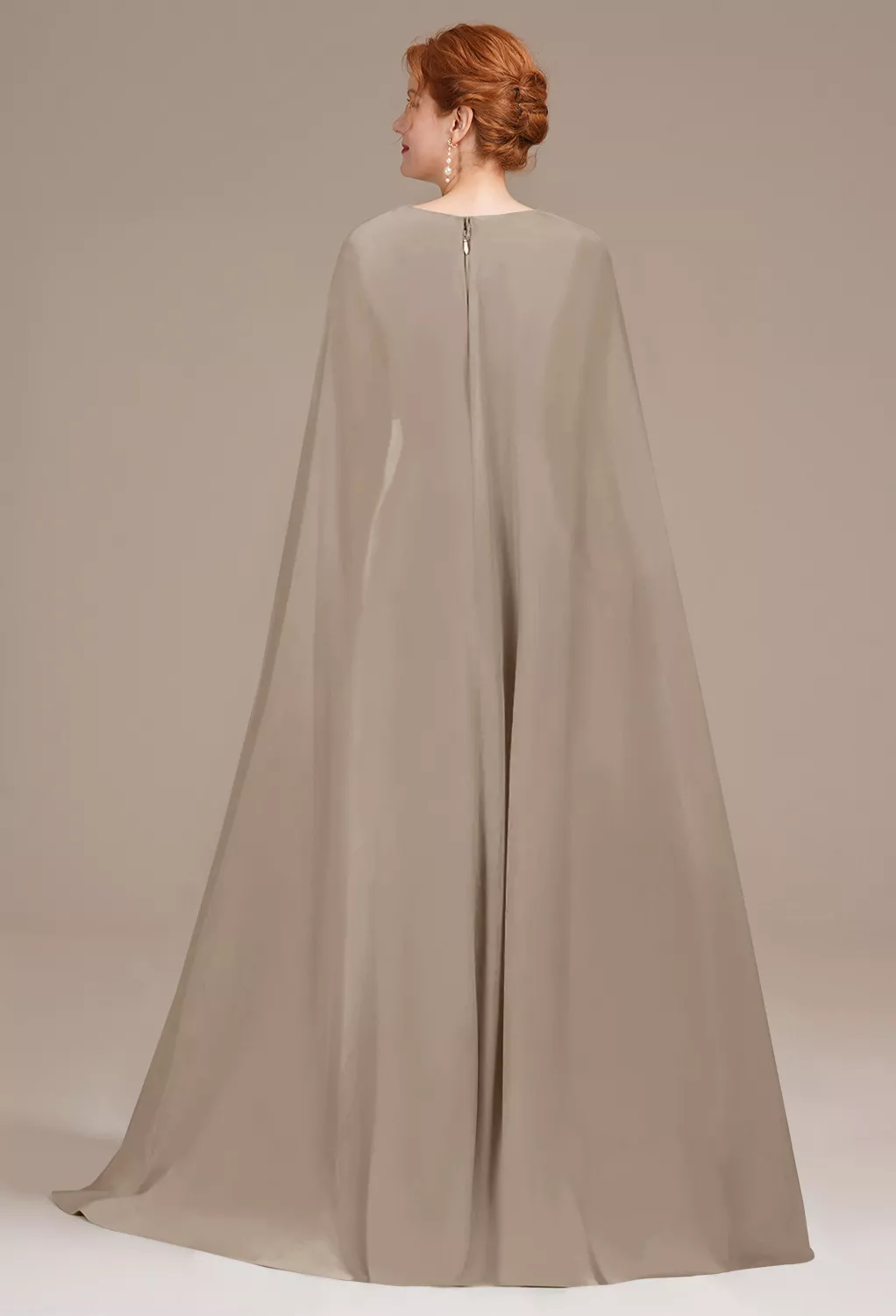AW Marwa Taupe  Mother of the Bride Dresses
