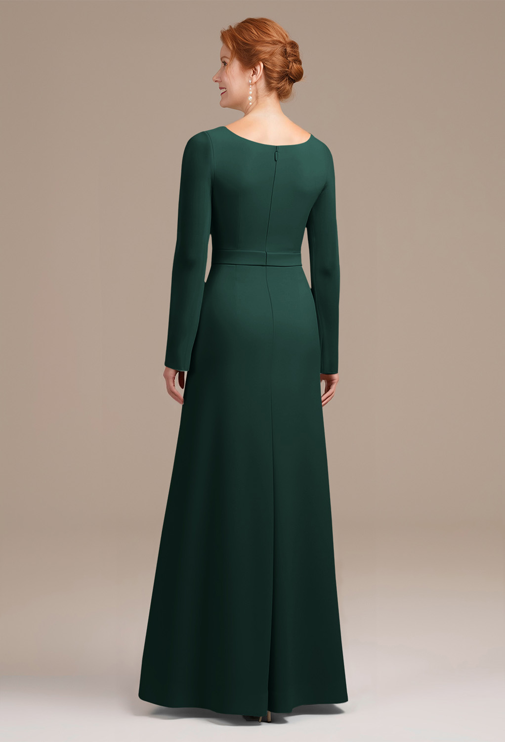 AW Mikayla Dark Emerald  Mother of the Bride Dresses