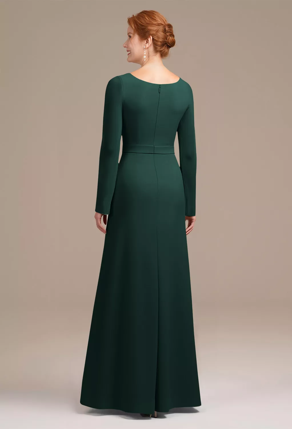 AW Mikayla Dark Emerald  Mother of the Bride Dresses