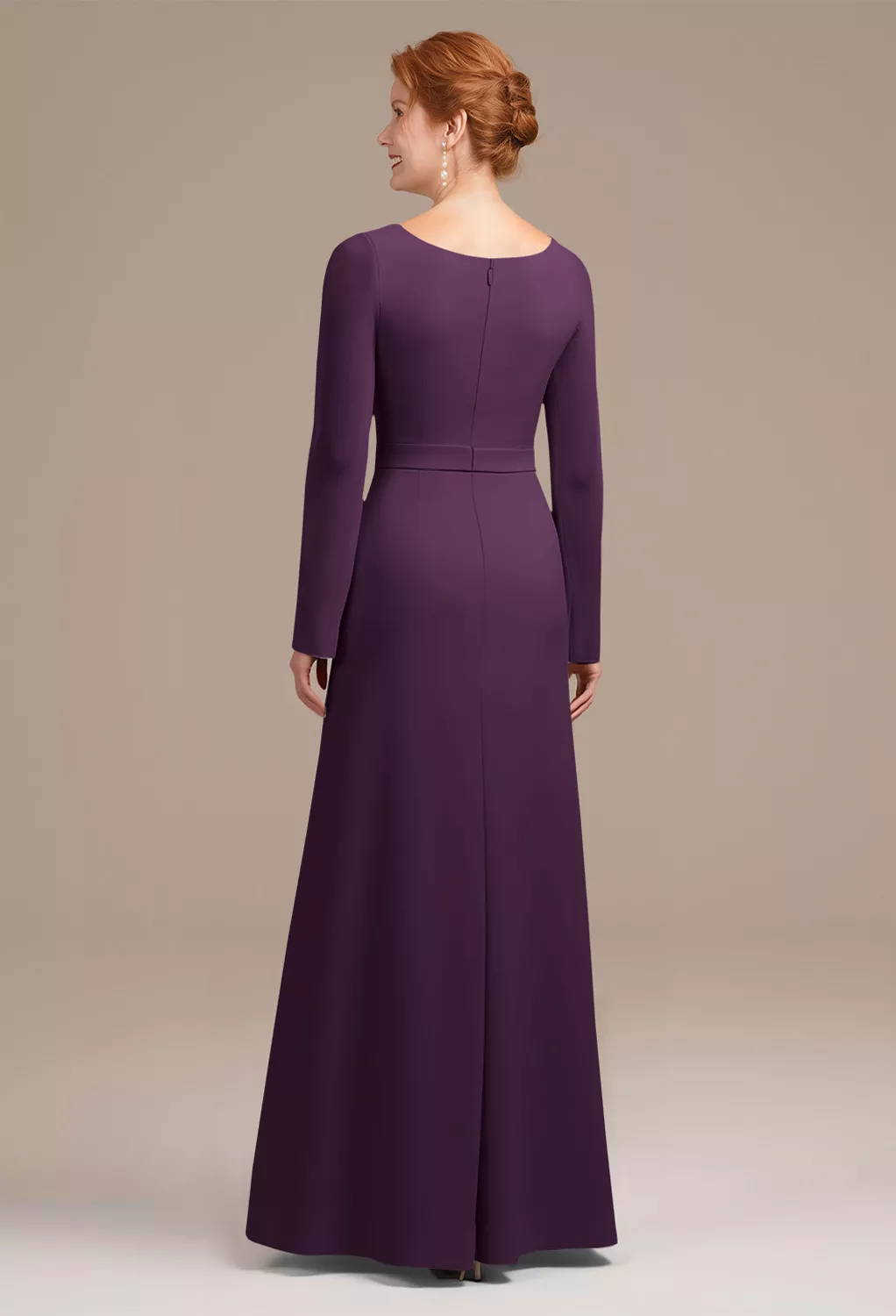 AW Mikayla Grape  Mother of the Bride Dresses