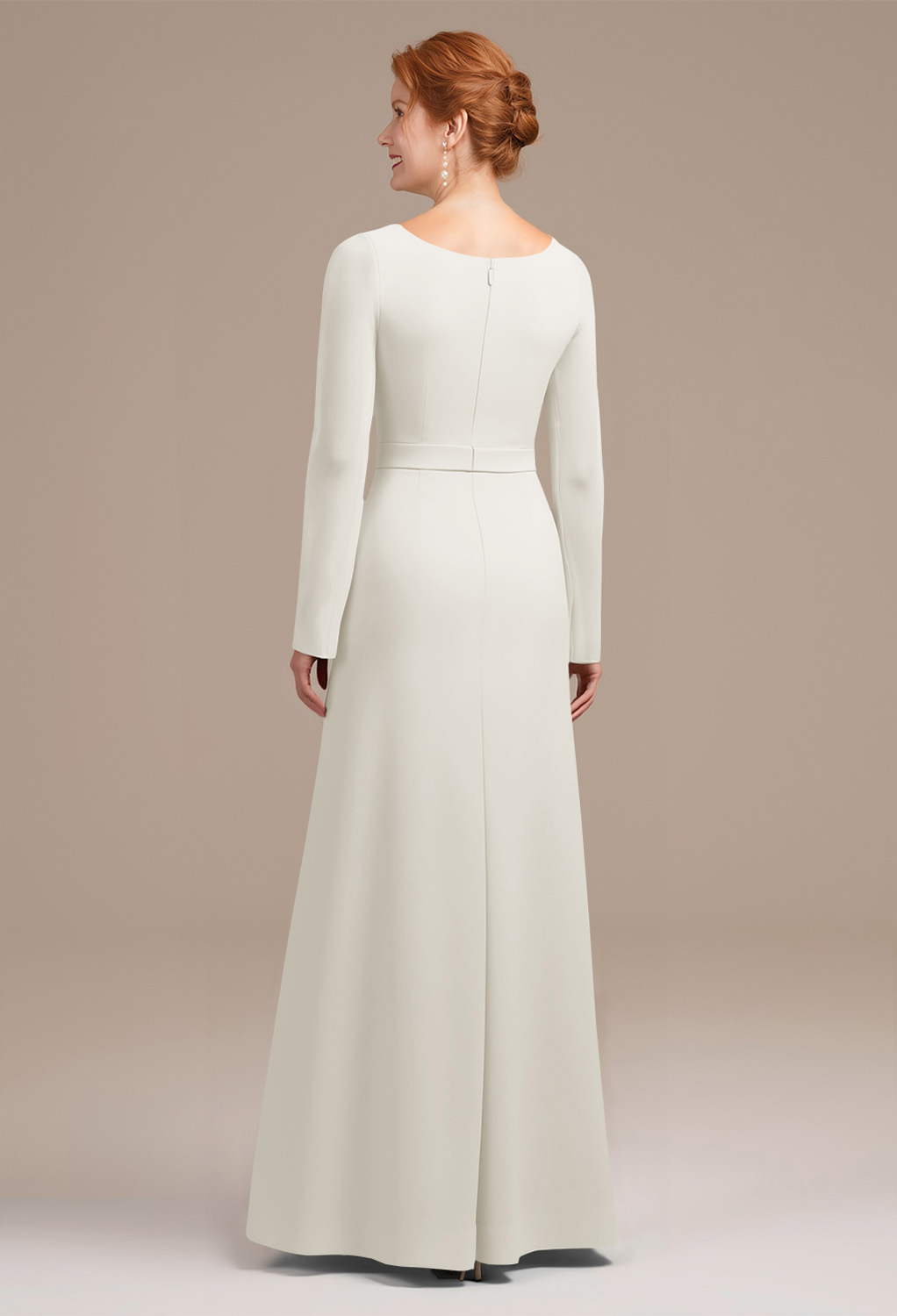 AW Mikayla Ivory  Mother of the Bride Dresses