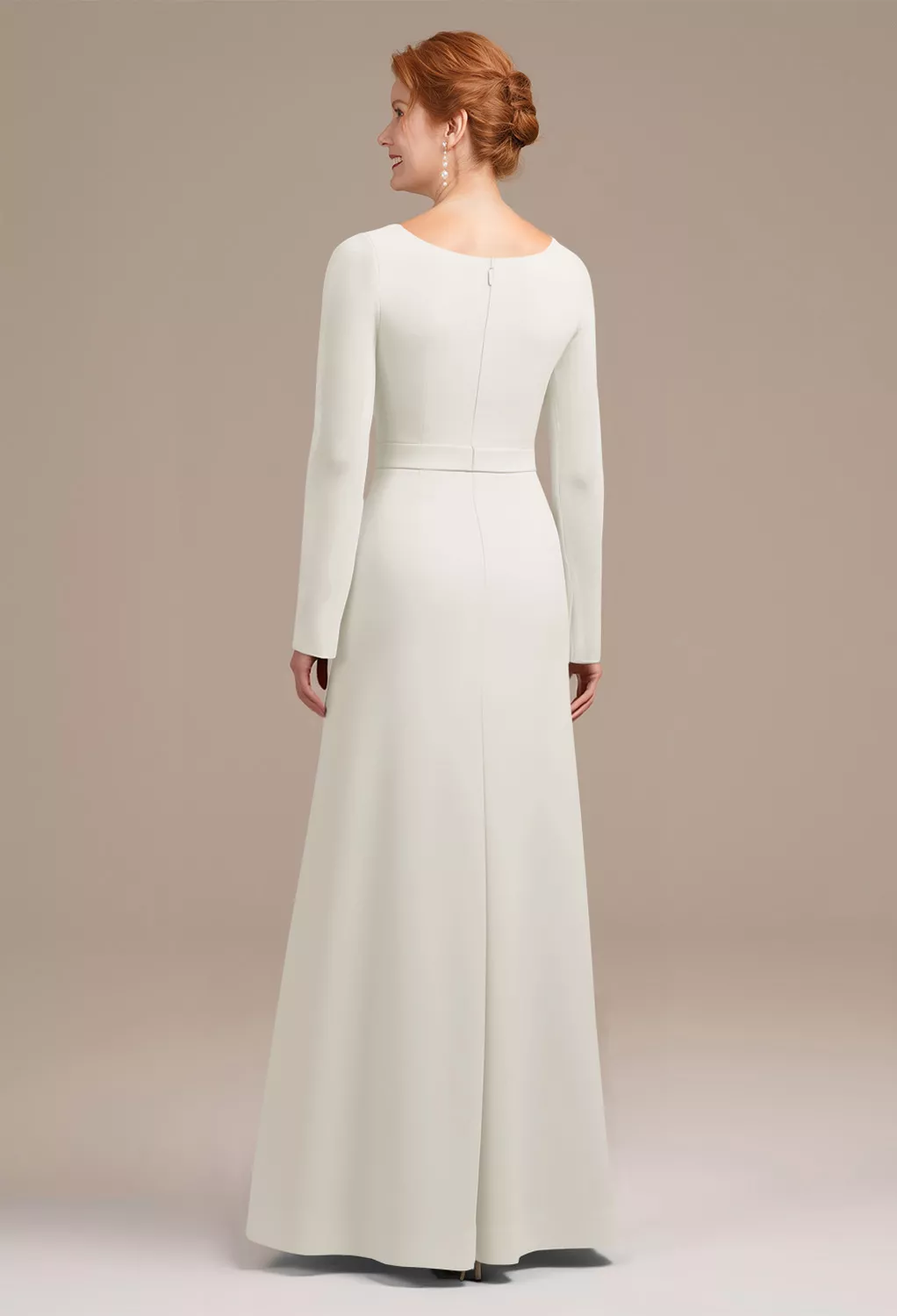 AW Mikayla Ivory  Mother of the Bride Dresses