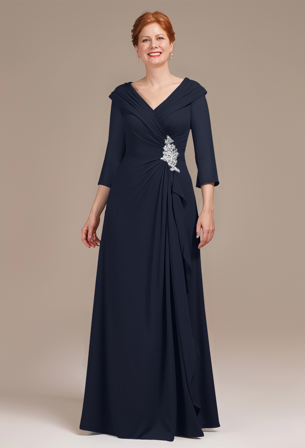 AW Ffion Dark Navy  Mother of the Bride Dresses