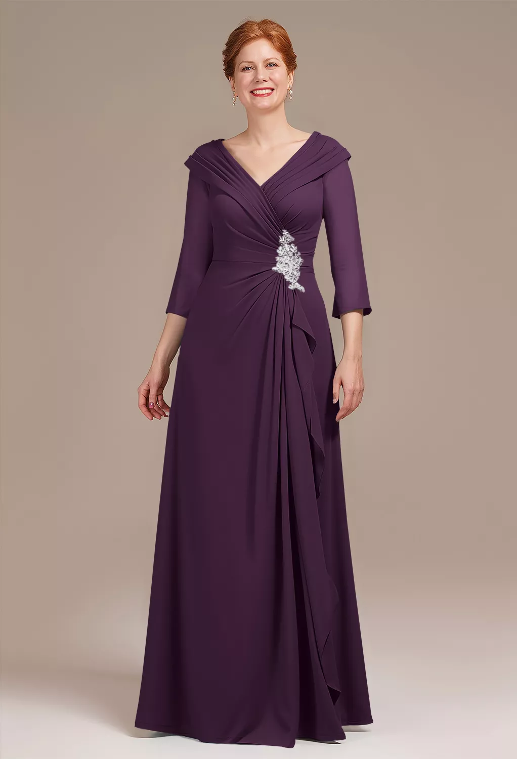 AW Ffion Grape  Mother of the Bride Dresses