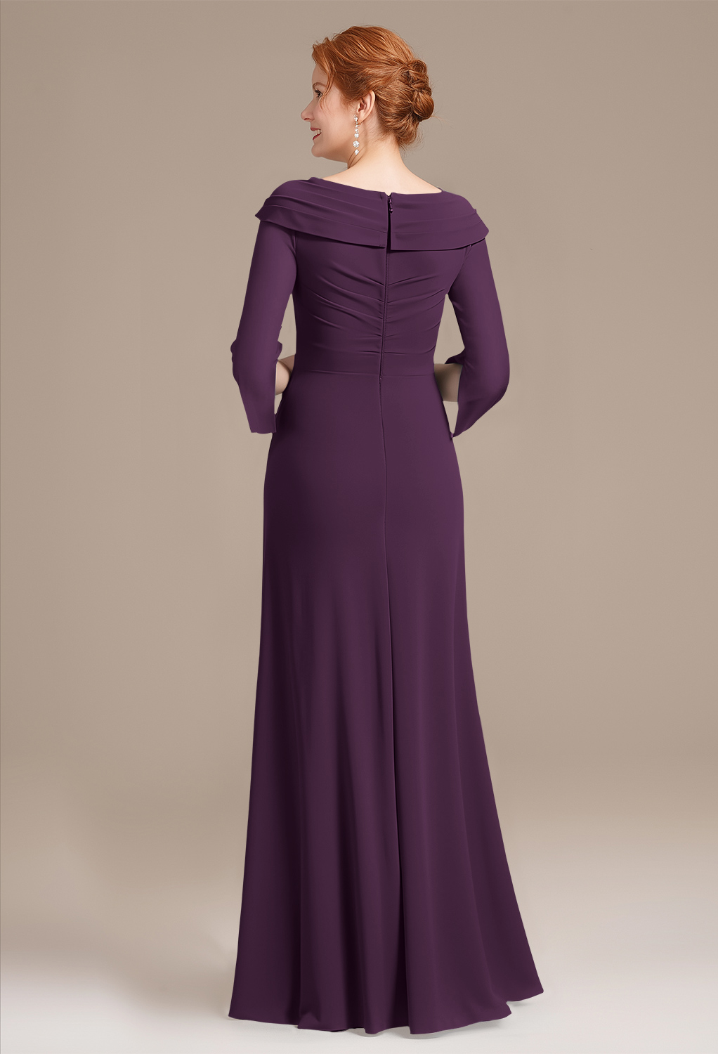 AW Ffion Grape  Mother of the Bride Dresses
