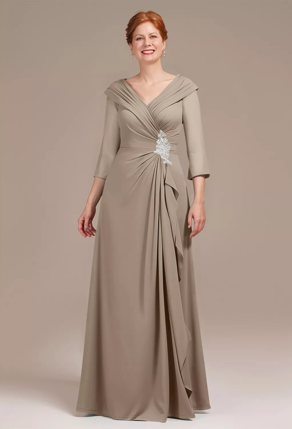 AW Ffion Taupe  Mother of the Bride Dresses
