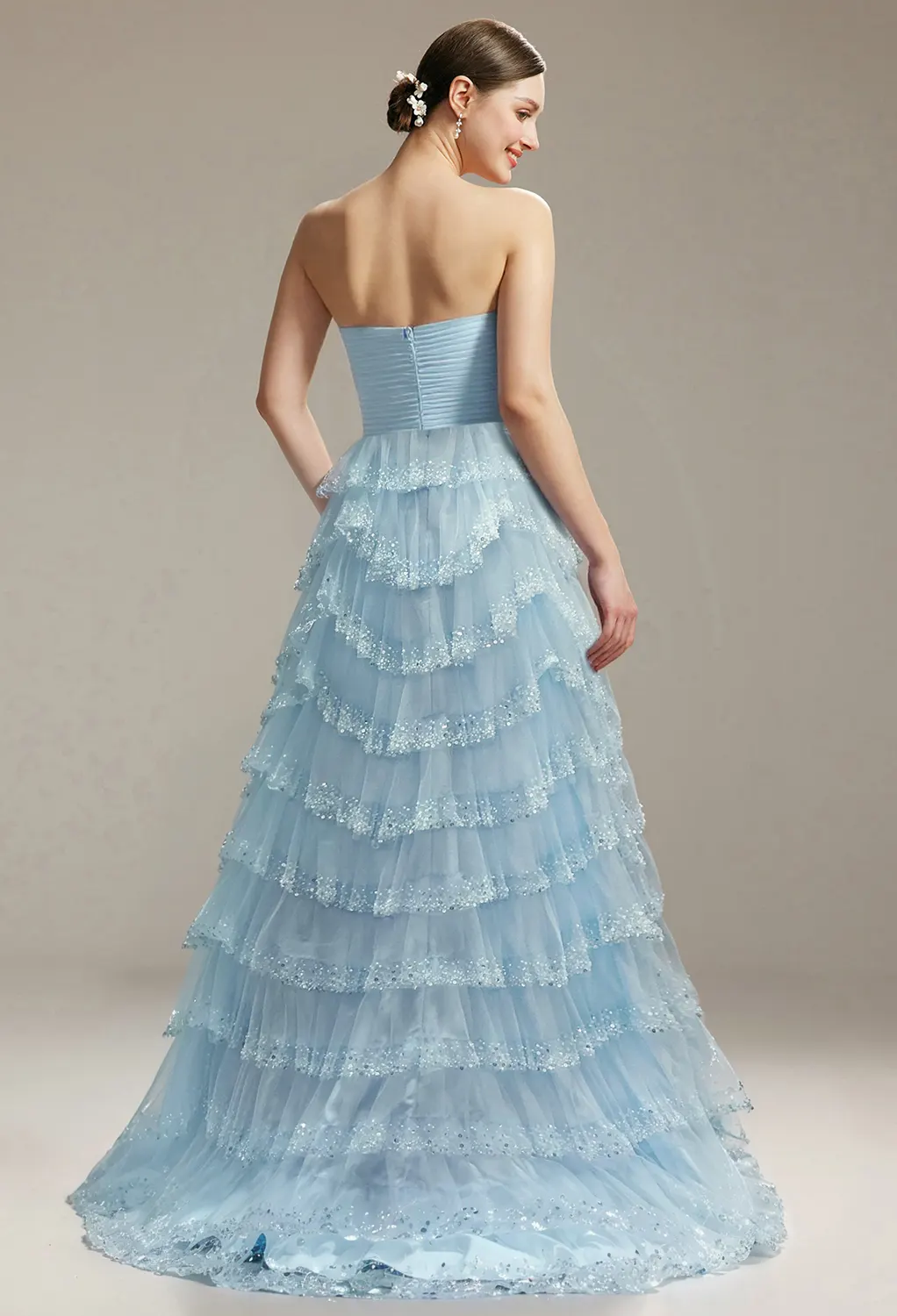 AW Anoushka Light Sky  Dresses