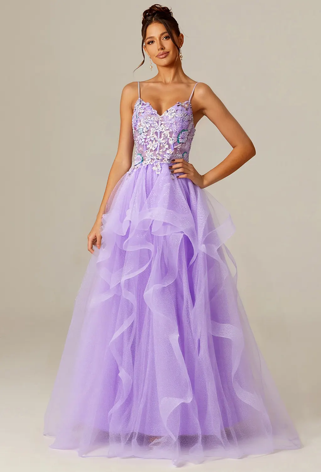 AW Jannat Lilac  Dresses