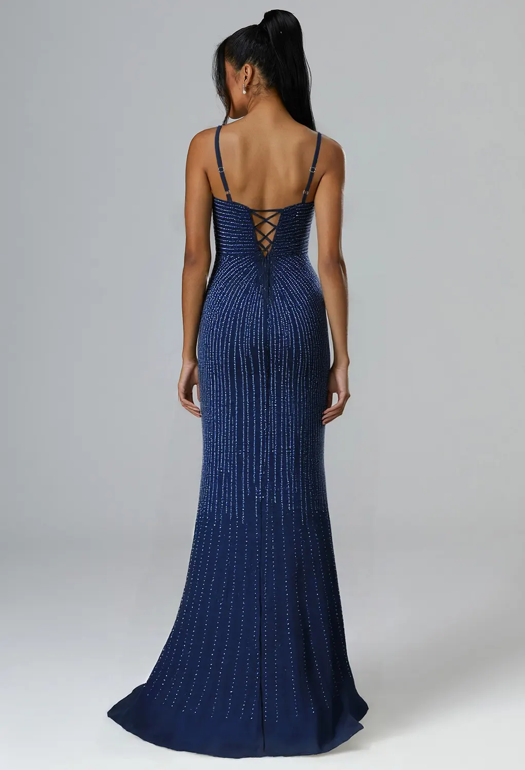 AW Daniela Navy  Prom Dresses