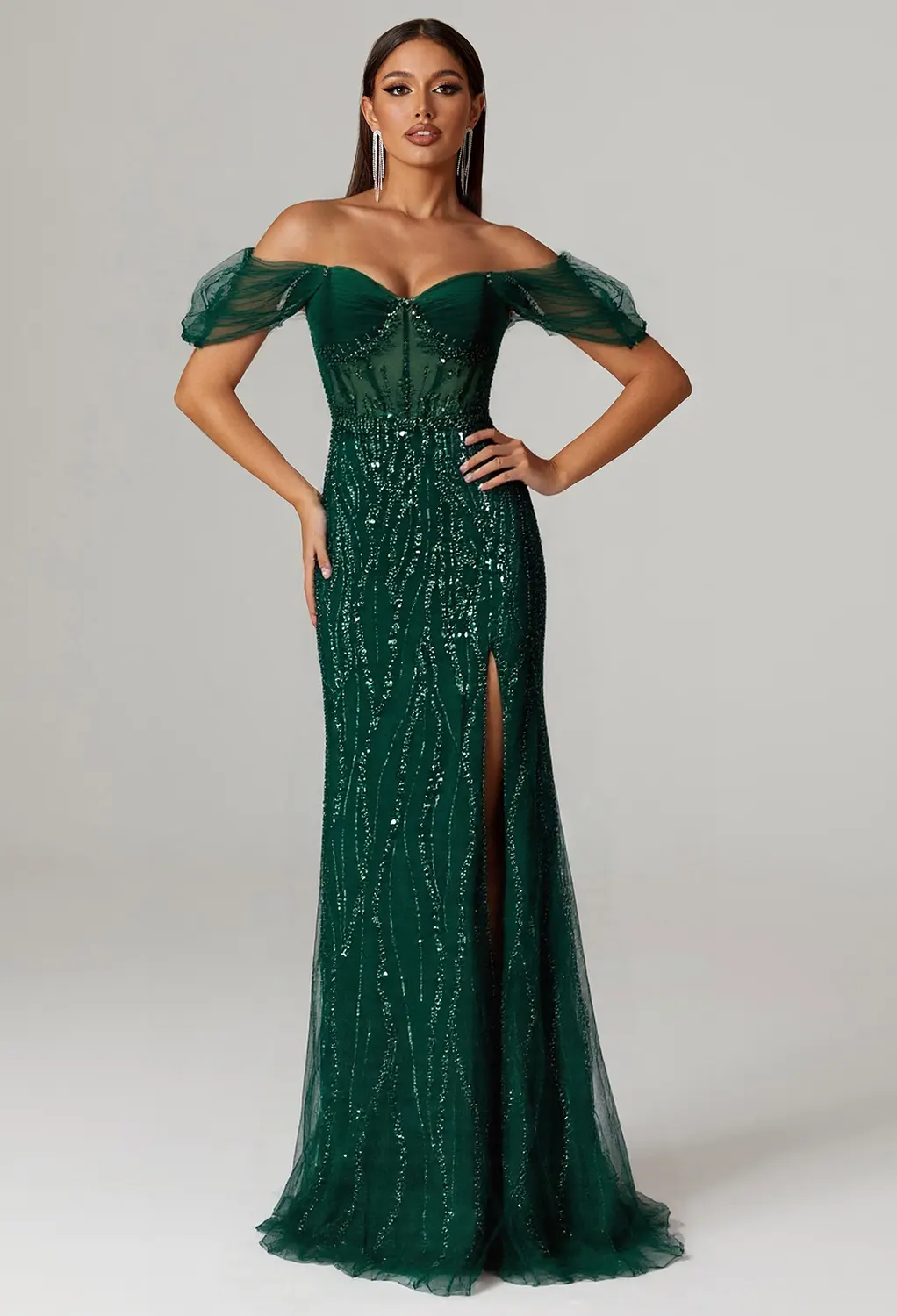 AW Safiya Evergreen  Prom Dresses