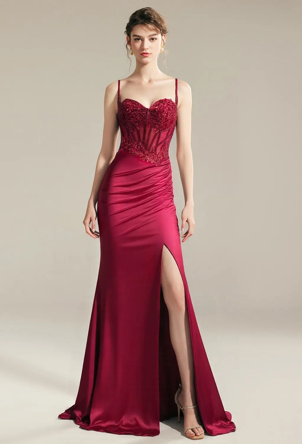 AW Safiyyah Deep Claret  Dresses