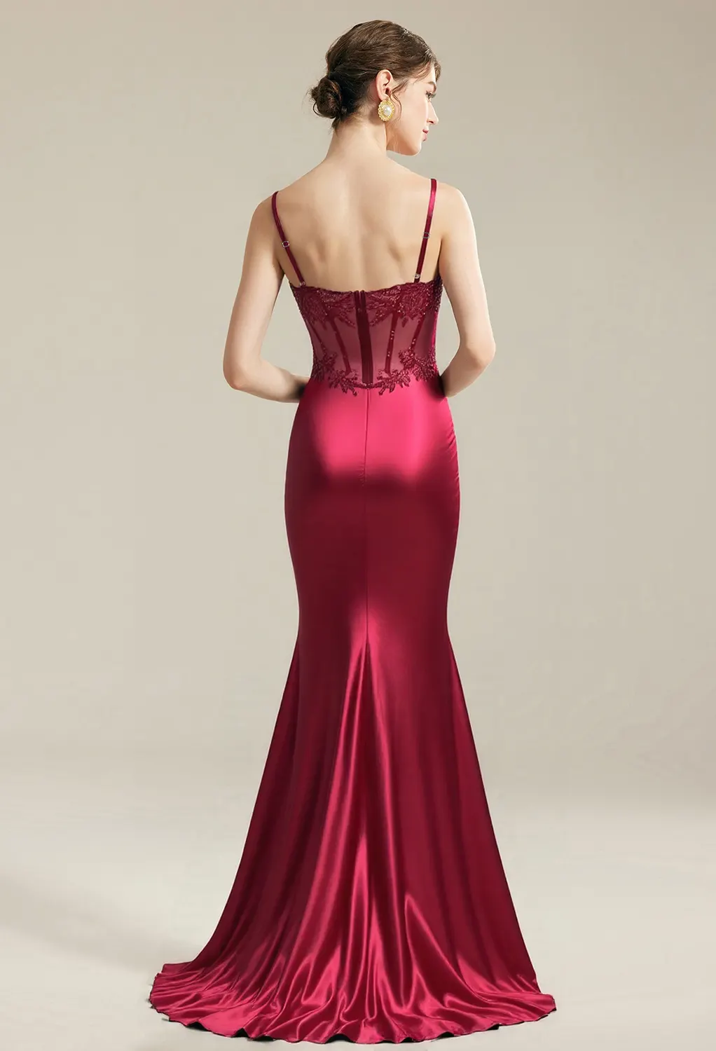 AW Safiyyah Deep Claret  Dresses
