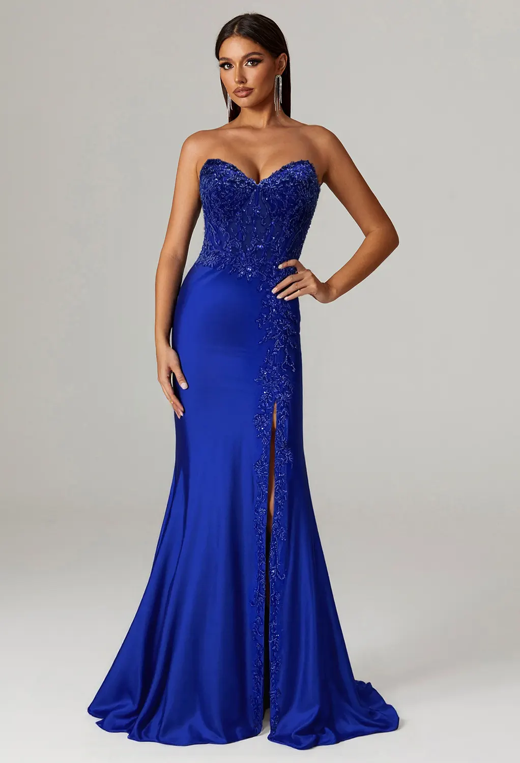 AW Fatma Sapphire  Dresses