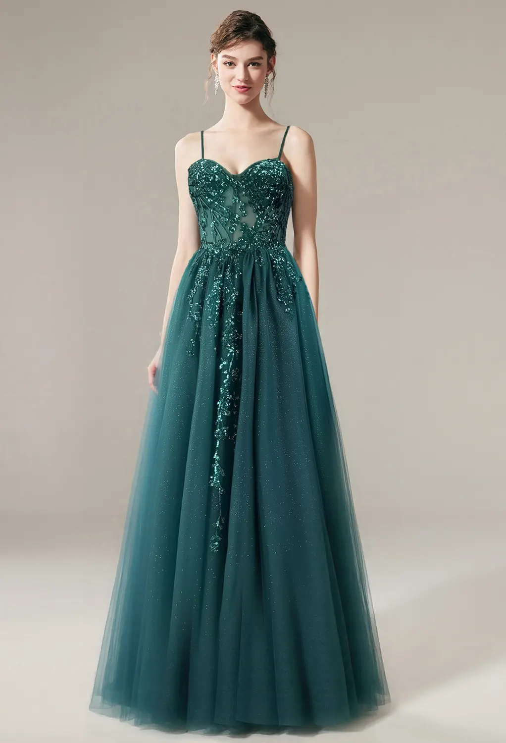 AW Zoya Deep Lake  Prom Dresses
