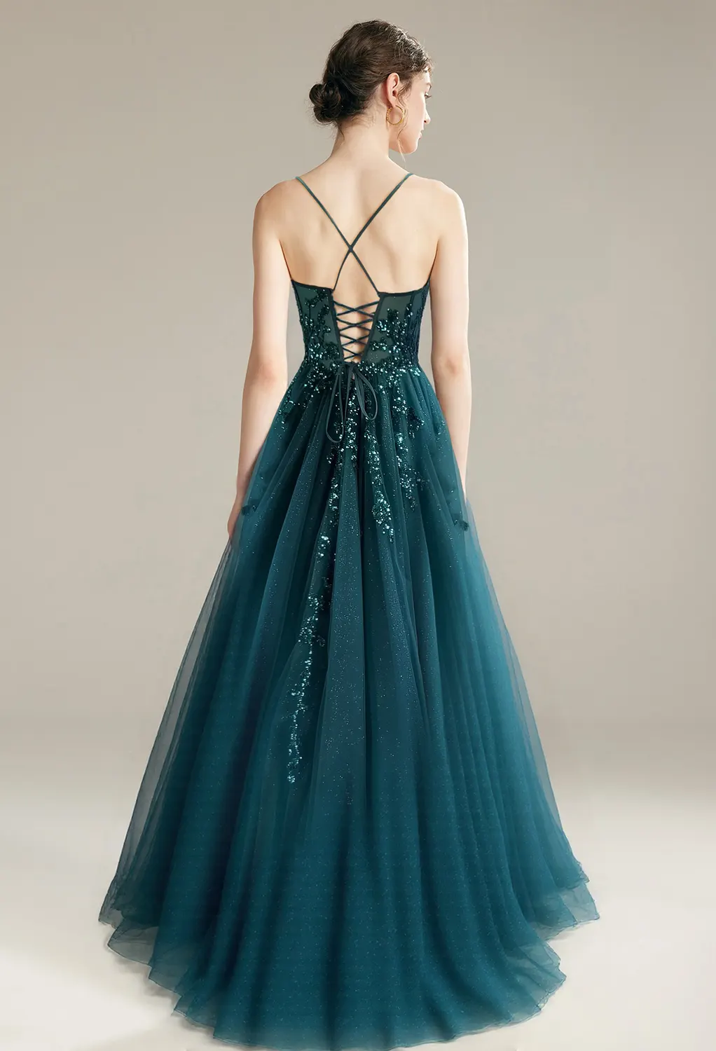 AW Zoya Deep Lake  Prom Dresses