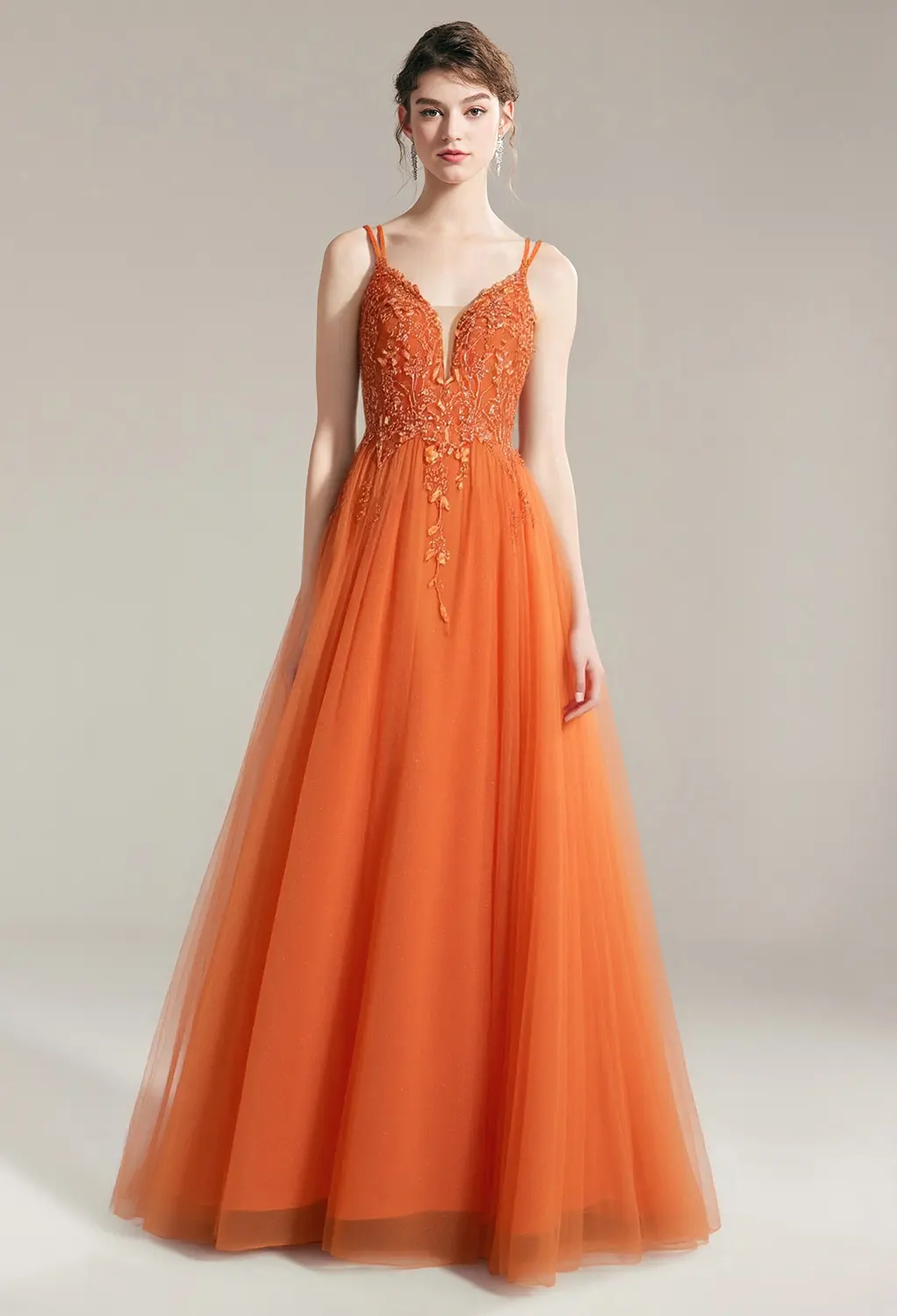 AW Maddie Cantaloupe  Dresses
